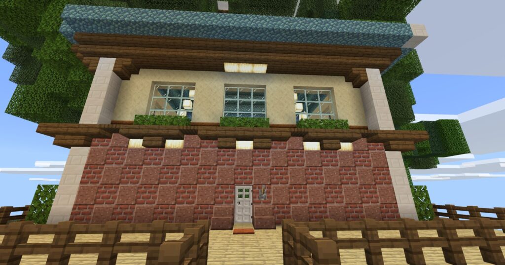 マインクラフトのオリジナルな建物